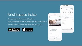 Stay Productive while onthego with the Brightspace Pulse App [upl. by Any]