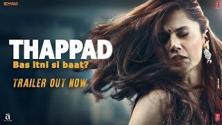 THAPPAD TRAILER Taapsee Pannu  Anubhav Sinha  Bhushan Kumar  Releasing 28 February 2020 [upl. by Normi]