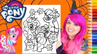 Coloring My Little Pony Halloween Coloring Page Prismacolor Pencils  KiMMi THE CLOWN [upl. by Yadsnil923]