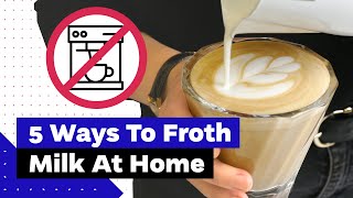 How To Froth Milk At Home Best Milk Frothers Review [upl. by Whiteley]