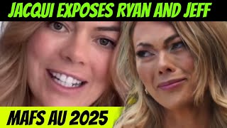 MAFS Shock Jacqui Goes Public Exposes Ryan amp Jeff [upl. by Delsman]