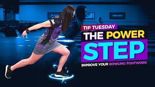 The Power Step  Improve Your Bowling Footwork amp Create Better Ball Motion [upl. by Narmi]