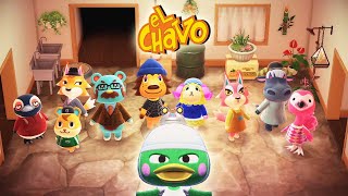 El Chavo The Animated Series English Dubbed Intro but its Animal Crossing New Horizons [upl. by Aiyotal]