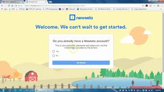 How to Sign Into Newsela from Google Classroom First Time [upl. by Free348]