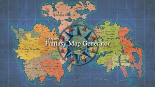 Azgaars Fantasy Map Generator  Free Incredible Worldbuilding [upl. by Ashatan]