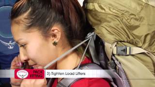 Osprey Packs  Custom Fit  Tips and Tricks [upl. by Truitt980]