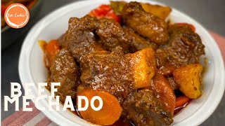 Beef Mechado Recipe  Beef Stew  Mechadong Baka  Easy to Follow Recipe [upl. by Frager]