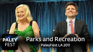 Parks and Recreation at PaleyFest LA 2011 Full Conversation [upl. by Haliehs]