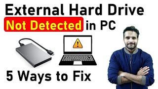 5 Ways to Fix External hard disks not getting detected in Windows 10 [upl. by Pollitt]