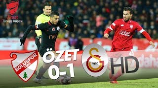 Boluspor  Galatasaray Maç Özeti [upl. by Oraneg]