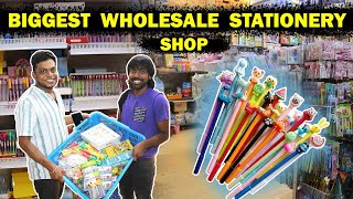 Biggest Wholesale Stationery Shop  Chennai [upl. by Zetnahs]