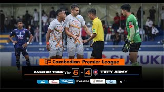 HIGHLIGHTS  Angkor Tiger 54 Tiffy Army  Cambodian Premier League [upl. by Reeba]