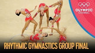 Rhythmic Gymnastics Group Final  Rio 2016 Replays [upl. by Nagaem]