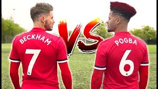 DAVID BECKHAM VS PAUL POGBA [upl. by Nnylorac]