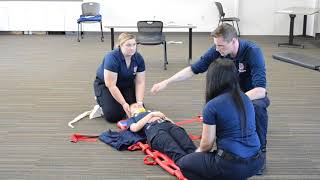 Spinal Immobilisation The Basics [upl. by Isnam]