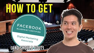 How To Get The Facebook Blueprint Certification For Digital Marketing Associate 2020 [upl. by Valentino]