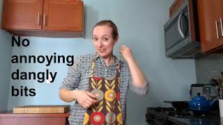 How To Wear An Apron [upl. by Marja]