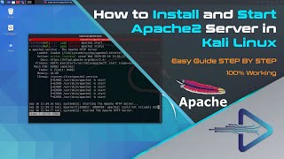 How to Install and Start Apache2 Server in Kali Linux  Kali Linux 20212 [upl. by Ttelracs506]