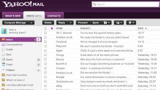 How to find unread emails in Yahoo [upl. by Strade2]