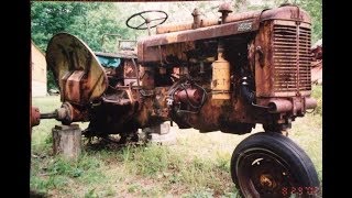 MinneapolisMoline Prototype 445 Tractor X231 Restoration  Part 1 [upl. by Aihsilat671]