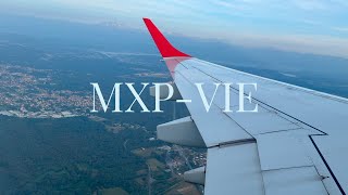 Trip Report  Austrian  Embraer  E190  MilanVienna  MXPVIE  OS518  OELWG  17A [upl. by Kanor210]