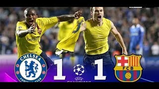 Chelsea vs Barcelona  semi final  2008 2009  UCL [upl. by Inittirb]