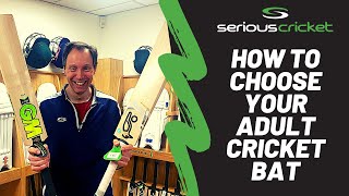 How To Choose Your Adult Cricket Bat [upl. by Oilenroc341]