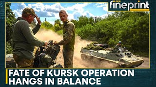 RussiaUkraine War Fate Of Kursk Operation Hangs In Balance  WION Fineprint [upl. by Niltag957]