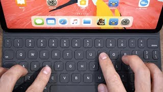 iPad Pro Smart Keyboard Folio 11quot Unboxing amp Review It Works [upl. by Lleval]