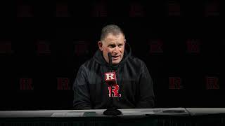 Greg Schiano Michigan State Press Conference 113024 [upl. by Chapel]