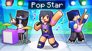 Aphmau Becomes a POP STAR In Minecraft [upl. by Aetnahs]