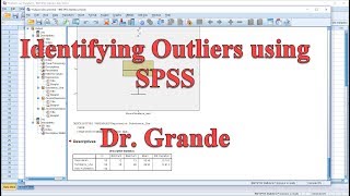 Identifying Outliers in SPSS [upl. by Sdlonyer]