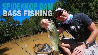 Bass fishing at Spioenkop Dam South Africa Feb 2021  Dalmore Guest Farm [upl. by Errehs]