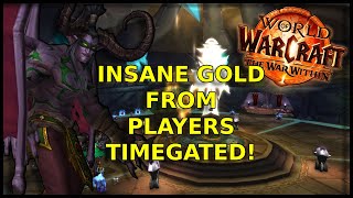 Insane Gold With Timewalking Black Temple Boss KILL  WoW The War Within [upl. by Anceline]