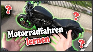 Motorradfahren lernen  Anfahren Kuppeln Schalten  A1 A2 A Ausführlich [upl. by Nollaf]