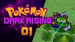 Pokemon Dark Rising Rom Hack Part 1  HARDEST ROM HACK Gameplay Walkthrough [upl. by Sewole]