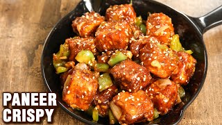 Restaurant Style Paneer Crispy Recipe  How To Make Paneer Crispy  Indo Chinese Recipe  Tarika [upl. by Stutsman]