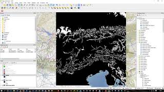 QGIS Raster Calculator [upl. by Enimsaj]