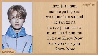 NCT U  Know Now Easy Lyrics [upl. by Neelie]