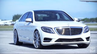 2014 MercedesBenz S550 on 22quot Vossen CVT  Executive Package W222 [upl. by Iht600]