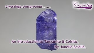 Healing Crystals Guide  Tanzanite amp Zoisite [upl. by Waechter]