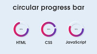 How To Make Circular Progress Bar Using HTML CSS JavaScript  Neomorphism Progress Bar [upl. by Torras]