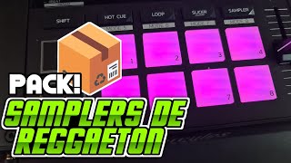 SUPER PACK CON 8 SAMPLERS DE REGGAETON PARA MEZCLAR [upl. by Ellerihs]