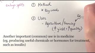 A2 Biology  Cloning overview OCR A Chapter 2213 [upl. by Yeloc]