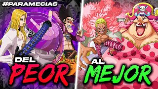 Del PEOR al MEJOR USUARIO PARAMECIA en ONE PIECE [upl. by Sateia]