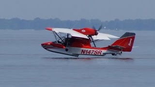 Flying the Progressive Aerodyne Searey Elite Amphibious Light Sport Aircraft – AINtv [upl. by Chema]