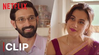 Vikrant Massey Meets Tapsee Pannu For The First Time  Haseen Dillruba  Netflix India [upl. by Dong]