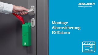 EXITalarm Alarmsicherung am Notausgang [upl. by Meyer]