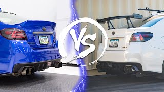 GT Wing vs Duckbill Spoiler Comparison  SubiSpeed [upl. by Hyland116]