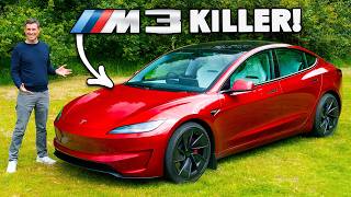 NEW Tesla Model 3 Performance 060mph amp REVIEW [upl. by Aniela548]